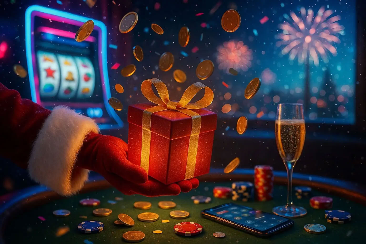 Promoções de Ano Novo no blacjogos